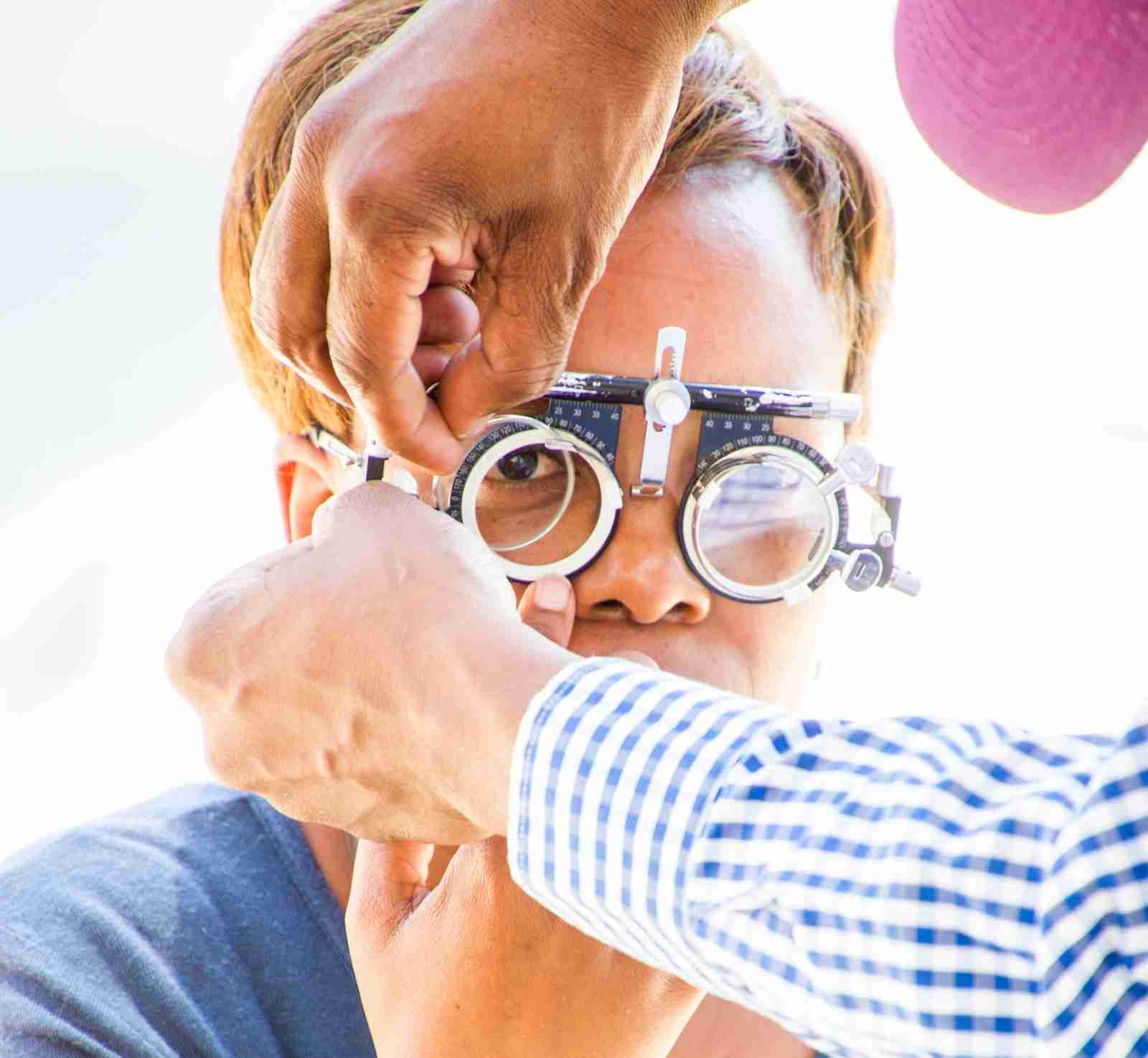 Why do you need to do an eye test?